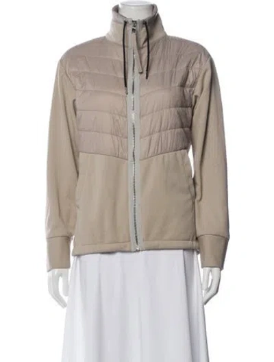 Pre-owned Varley Jacket In Brown