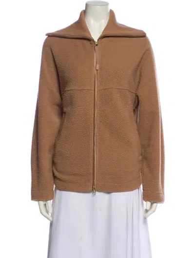 Pre-owned Varley Jacket In Brown