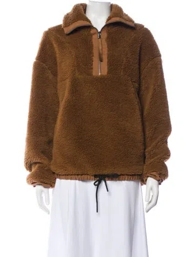 Pre-owned Varley Jacket In Brown