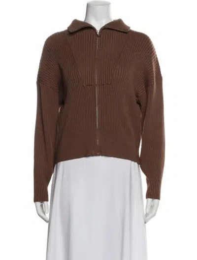 Pre-owned Varley Jacket In Brown