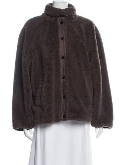 Pre-owned Varley Jacket In Brown