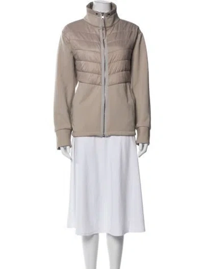 Pre-owned Varley Jacket In Brown