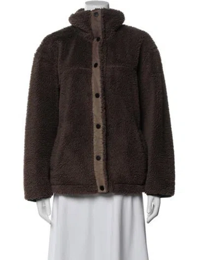 Pre-owned Varley Jacket In Brown