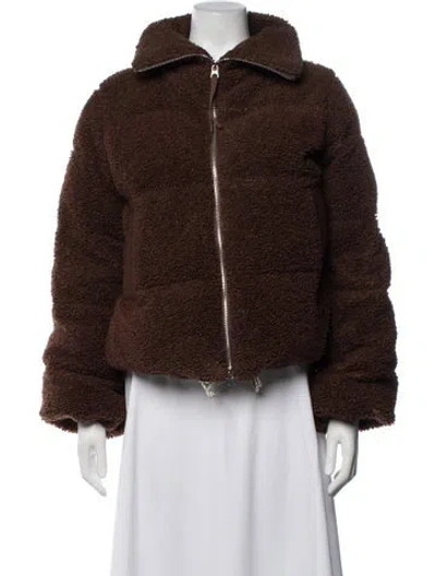 Pre-owned Varley Jacket In Brown