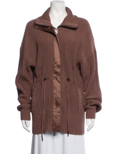 Pre-owned Varley Jacket In Brown
