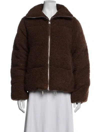 Pre-owned Varley Jacket In Brown