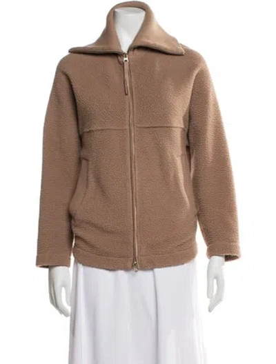 Pre-owned Varley Jacket In Brown