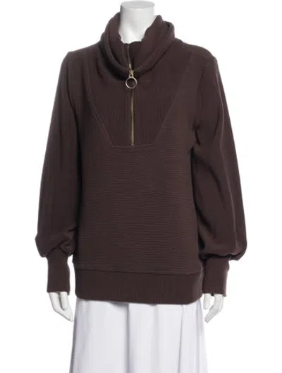 Pre-owned Varley Jacket In Brown