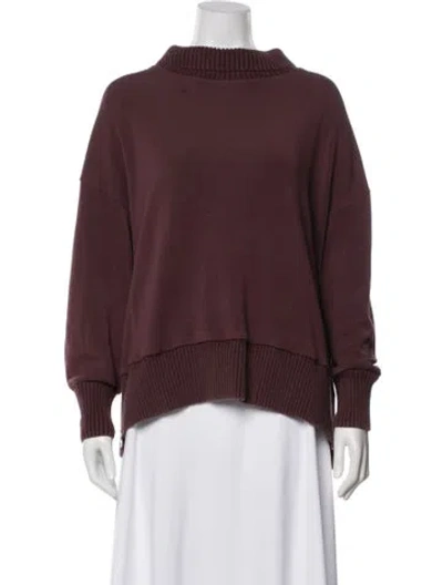 Pre-owned Varley Jacket In Burgundy