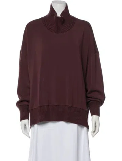 Pre-owned Varley Jacket In Burgundy