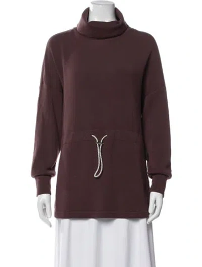 Pre-owned Varley Jacket In Burgundy