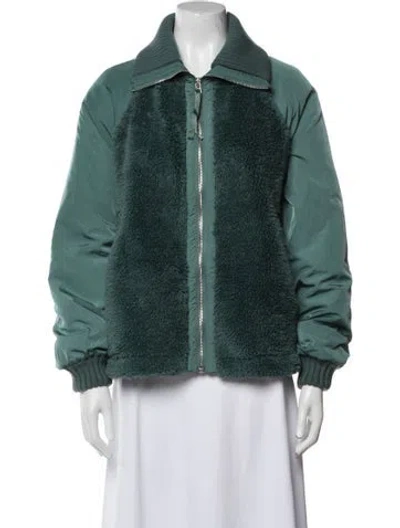 Pre-owned Varley Jacket In Green