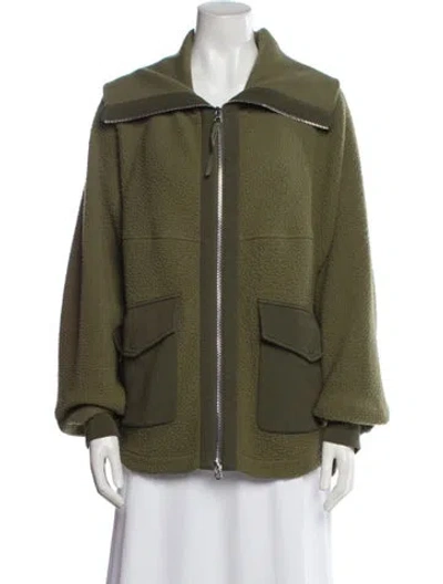 Pre-owned Varley Jacket In Green