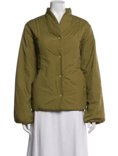 Pre-owned Varley Jacket In Green