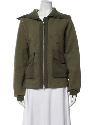 Pre-owned Varley Jacket In Green