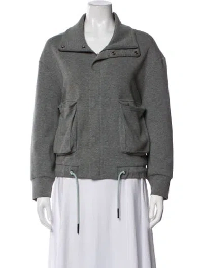 Pre-owned Varley Jacket In Grey