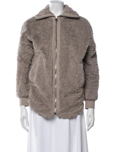 Pre-owned Varley Jacket In Grey/neutrals