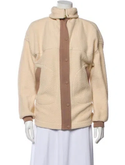 Pre-owned Varley Jacket In Neutral