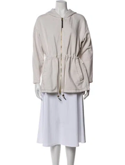 Pre-owned Varley Jacket In Neutral