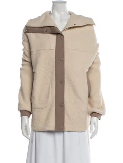 Pre-owned Varley Jacket In Neutral