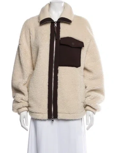 Pre-owned Varley Jacket In Neutrals