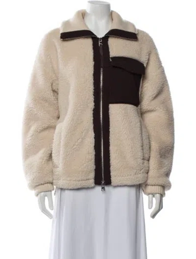 Pre-owned Varley Jacket In Neutrals