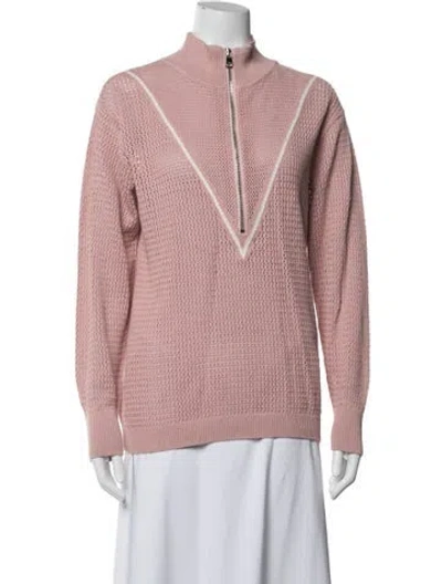 Pre-owned Varley Jacket In Pink/white