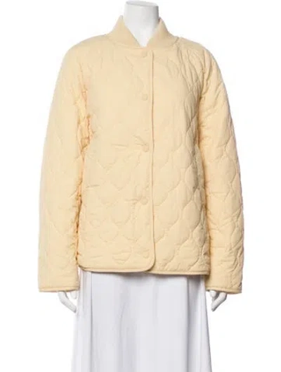 Pre-owned Varley Jacket In Yellow