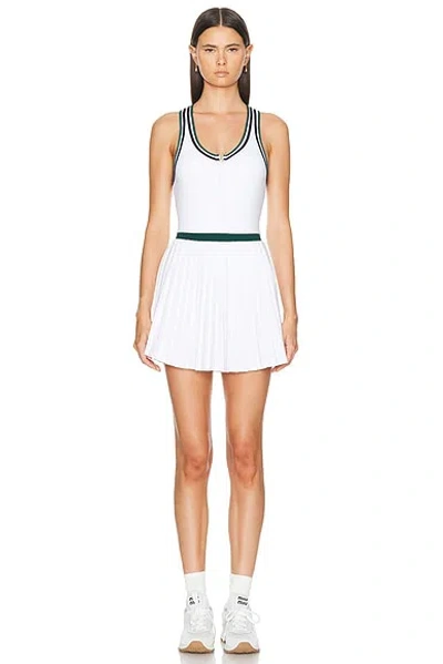 Varley Jane Court Dress 28" In White