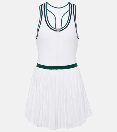 Varley Jane Court Tennis Dress In White Forest