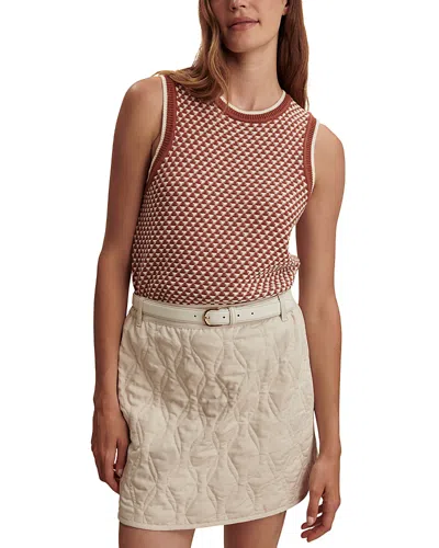 Varley Jenson Sleeveless Sweater In Brown
