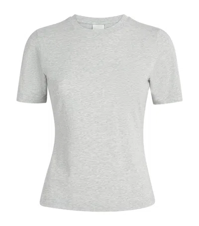 Varley Jersey Regina Slim T-shirt In Gray