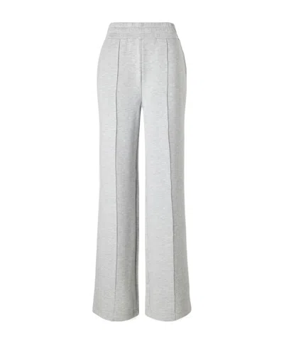 Varley Jersey Wide-leg Pants In White