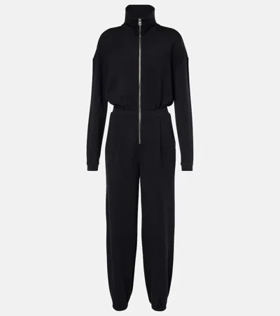 Varley Jessie Jersey Jumpsuit In Black