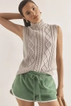 Varley Joliette Roll-neck Sweater Vest In Multicolor