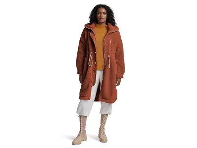 Varley Jones Coat In Brown