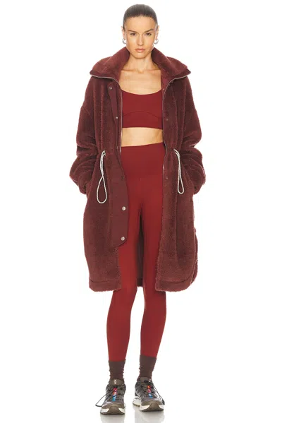 Varley Jones Coat In Hot Chocolate