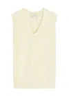 Varley Joilette Cable-knit Sweater Vest