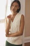 Varley Joilette Cable-knit Sweater Vest
