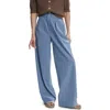 Varley Kayson Wide Leg Pants In Infinity Blue