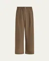 Varley Kayson Wide-leg Pants In Taupe Stone