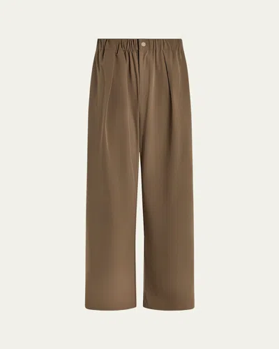 Varley Kayson Wide-leg Pants In Taupe Stone