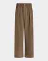 Varley Kayson Wide-leg Pants In Taupe Stone