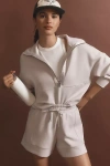 Varley Keller Half-zip Pullover In White