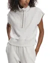 Varley Kelly Half-zip Sweatshirt In Gray