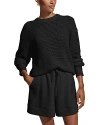 Varley Kershaw Crewneck Sweater In Black