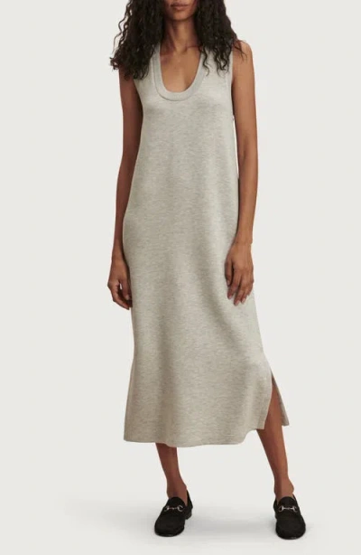 Varley Kyler Tank Midi Dress In Gray