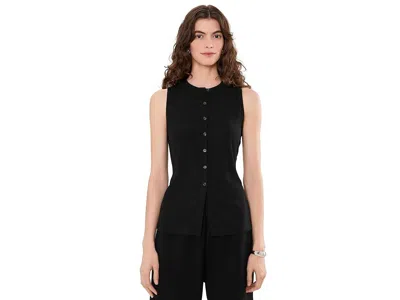 Varley Latia Button Through Tank Women's Clothing Black: Sm