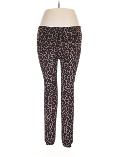 Pre-owned Varley Leggings In Brown