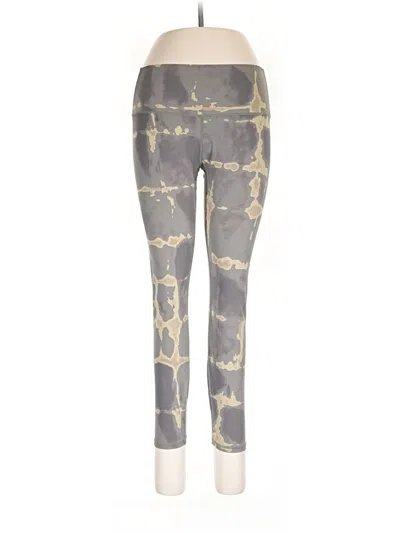 Pre-owned Varley Leggings In Gray